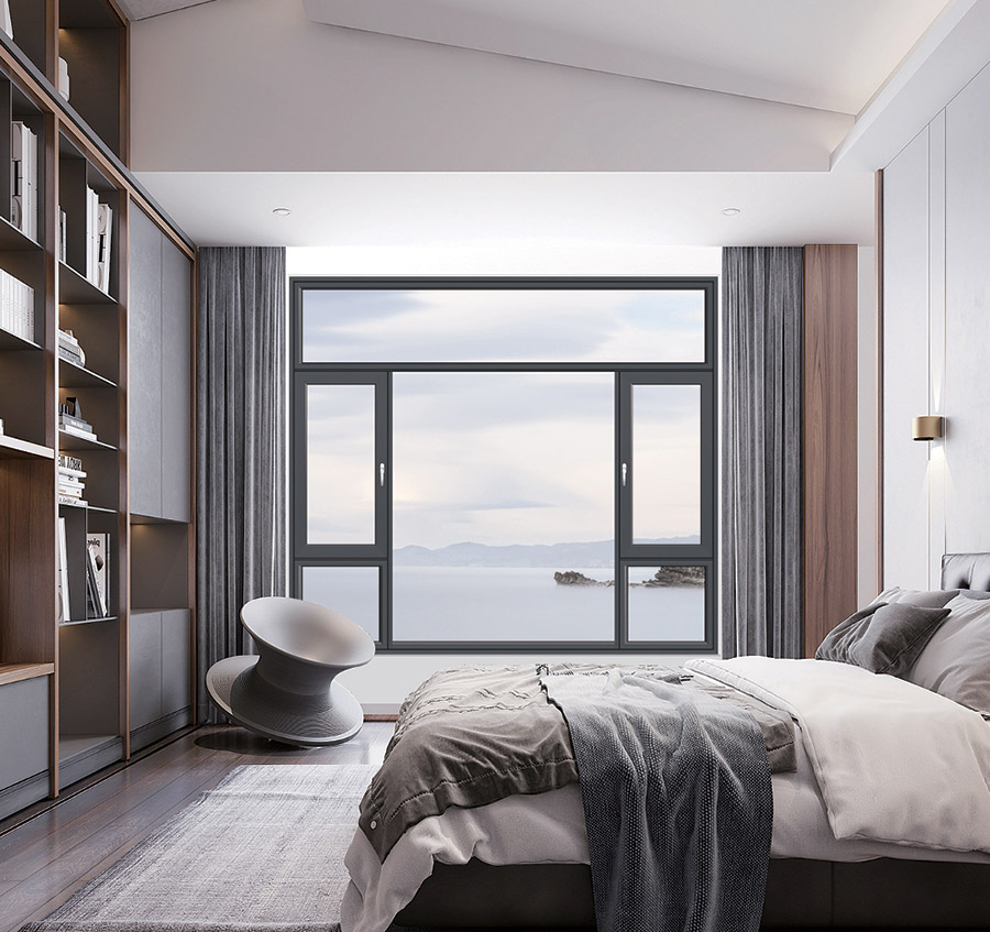 希歐門窗臥室平開窗效果圖 希歐門窗臥室平開窗效果圖